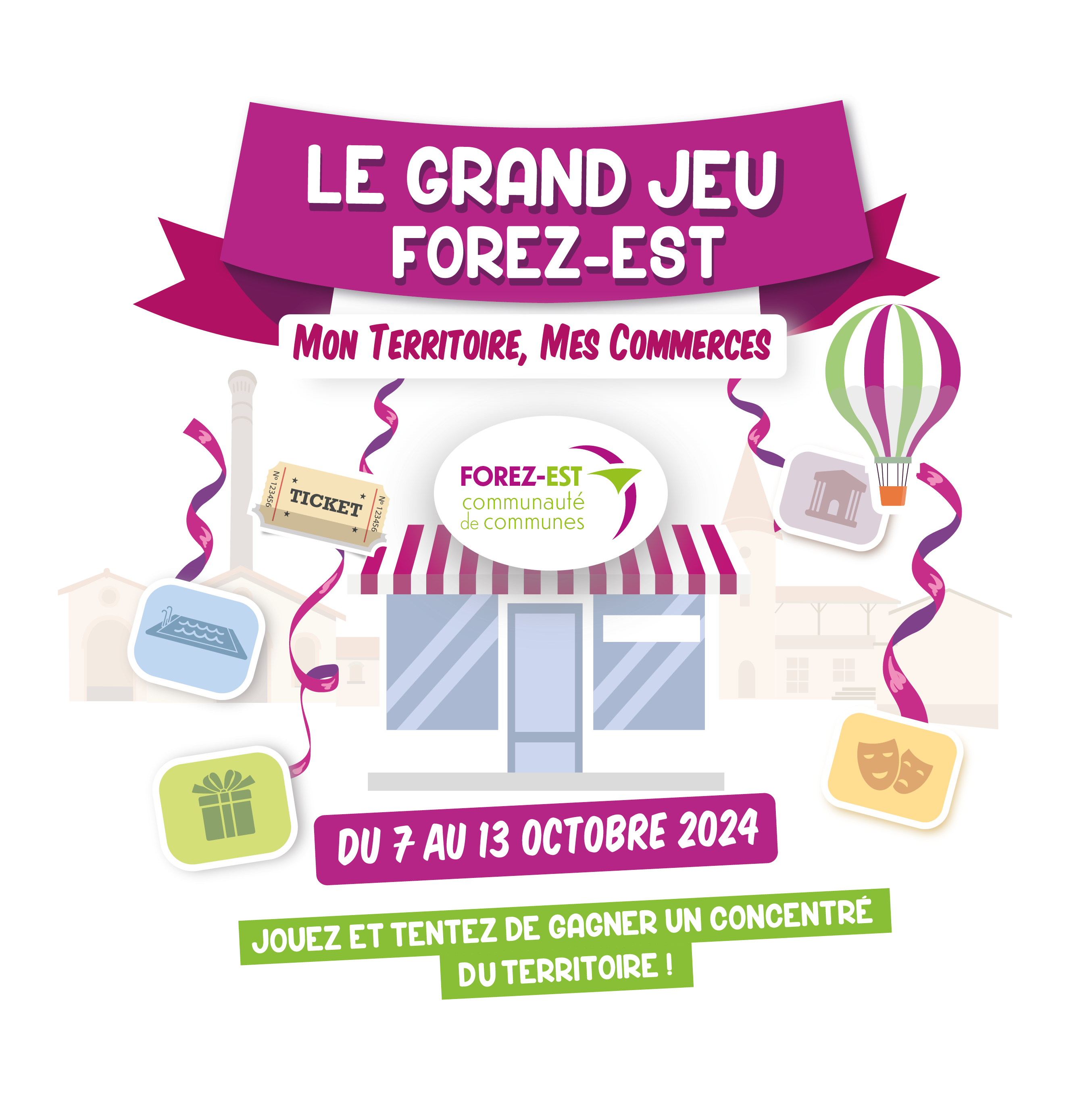 新闻 - Grand Jeu de Forez-Est - 伟大的开始！ - 来自 Communauté de Communes Forez-Est 的 illiwap 新闻